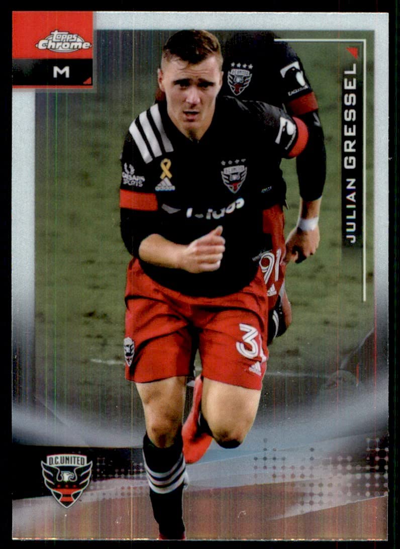 2021 Topps Chrome MLS - #61 Julian Gressel