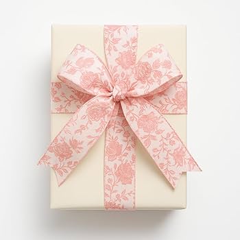 Amazon.com: Designer's Shop Rose Floral on Cream Wired Edge
