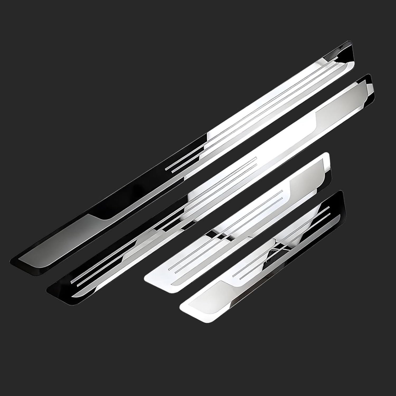 4Pcs RVS Dorpelbeschermers Voor Peugeot 308 SW II 2017-2021, Auto