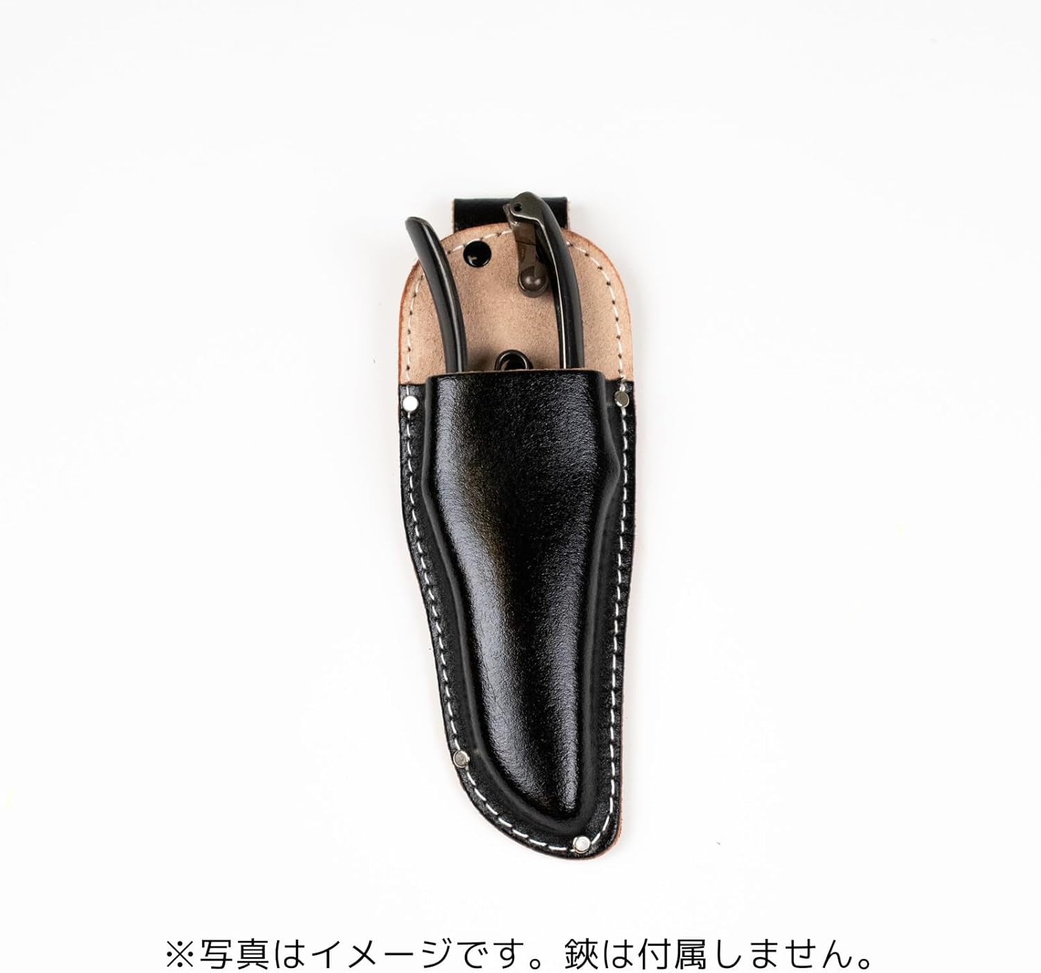 Geely Tsukemaru Leather Case, Pruning Shears, 7.1 inches (180 mm), Black, Easy to Use, Convenient, Portable, Long Lasting, Durable, Stylish, Farmers, Fruit Tree Farmers, Florists, Landscaping,