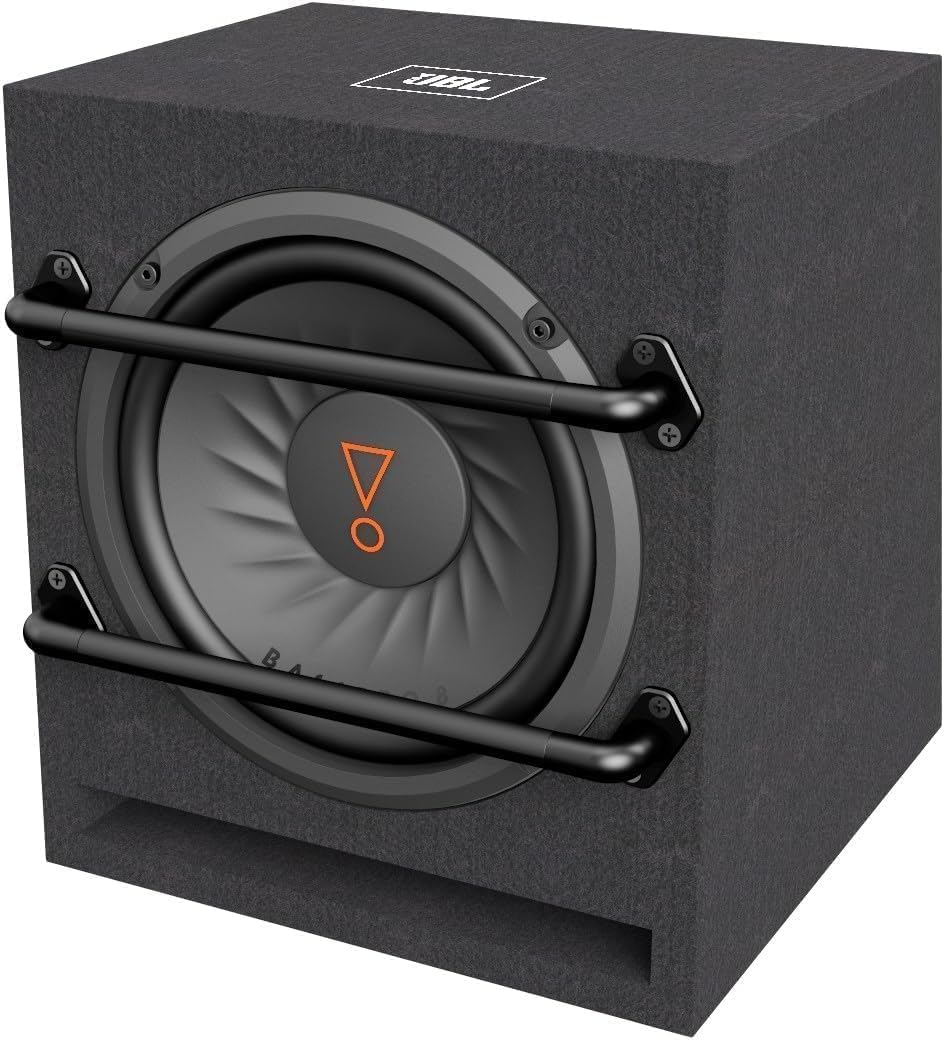 JBL BASSPRO8-8" (20cm) Compact Powered Subwoofer System with 100W RMS Class D Amplifier, Remote Bass Controller Included. Oversized Protection Bars. Bass EQ Control with posibility of 9dB Boost.-image-40