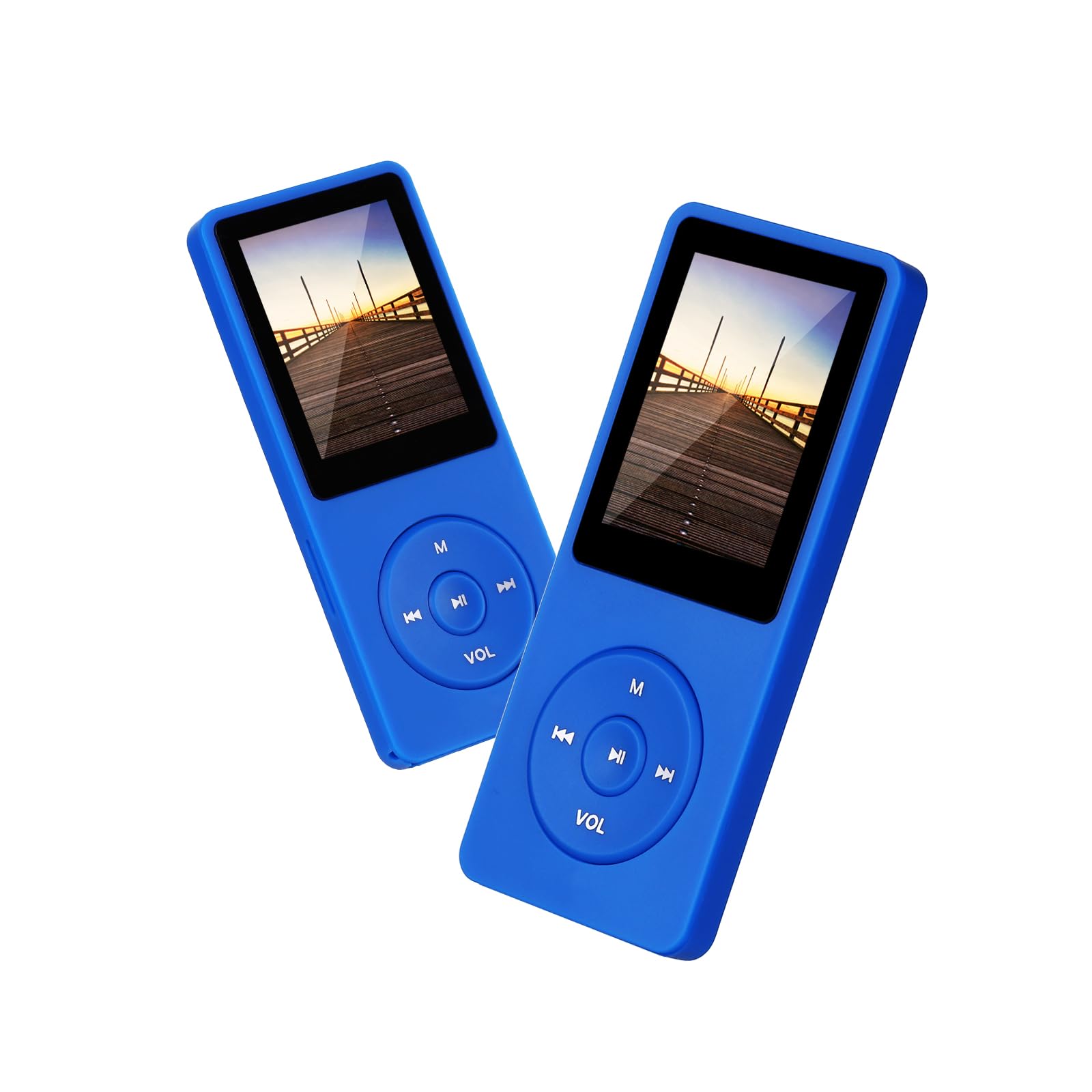 MP3 Player is a Portable Music Player with a 32GB Micro sd Card,1.8-inch Screen,with Speaker,FM Radio,Record,e-Book,Picture,Video,Suitable for Work