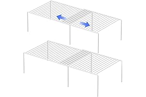 Redrubbit Expandable Shelf Organizer: Space-Saving Magic for Your Storage Woes!