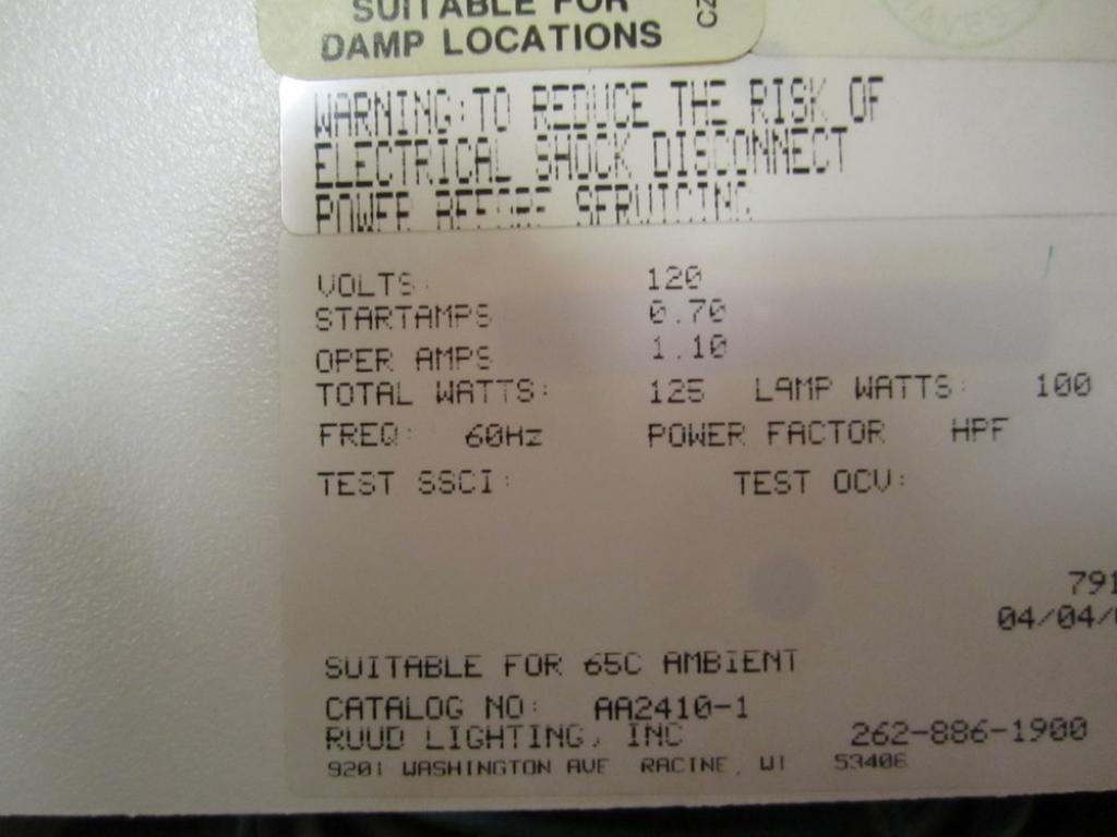 Rudd Lighting AA2410-1: Amazon.com: Tools & Home Improvement