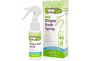 Diaper Rash Cream Spray by Boogie Bottoms: Ultimate Tush Swiper for Sensitive Skin