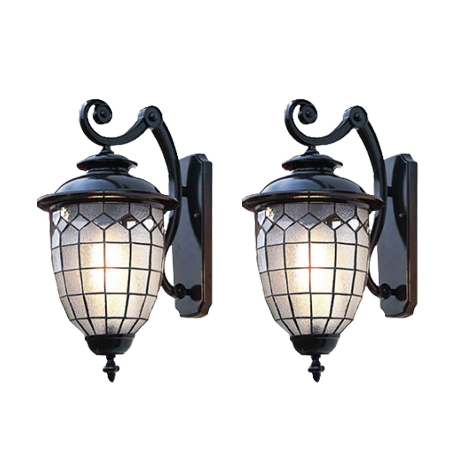 Applique extérieur antirouille résout humidité lanterne IP54 jardin
