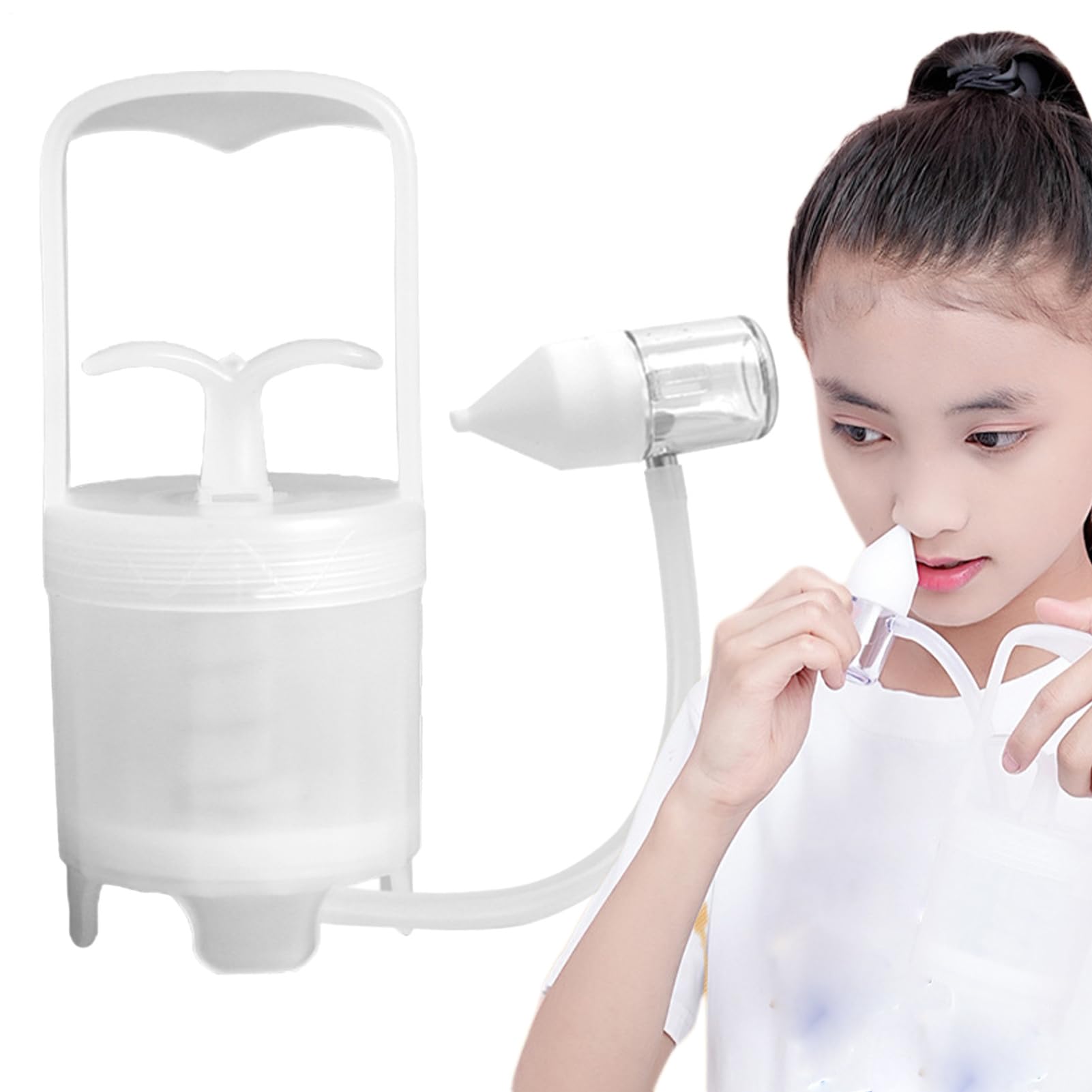 Aspirateur nasal manuel booger sucker pour soulager le nez bouché de bébé