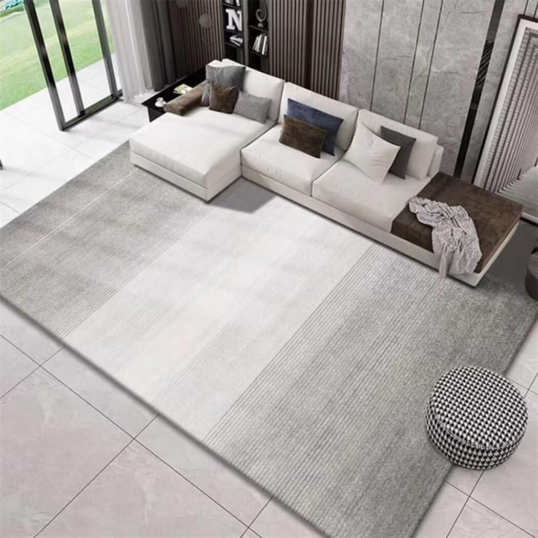 Tapis deveil bebe gris 130X190CM pour eviter le sol froid du salon