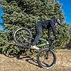 FREESKY 2025 Upgraded Dual Battery 48V 41AH Peak 2500W Motor 90-160 Miles Long Range Electric Bike for Adults 38MPH+ 26" Fat Tire Full Suspension EBike with Dual Hydraulic Brakes #4