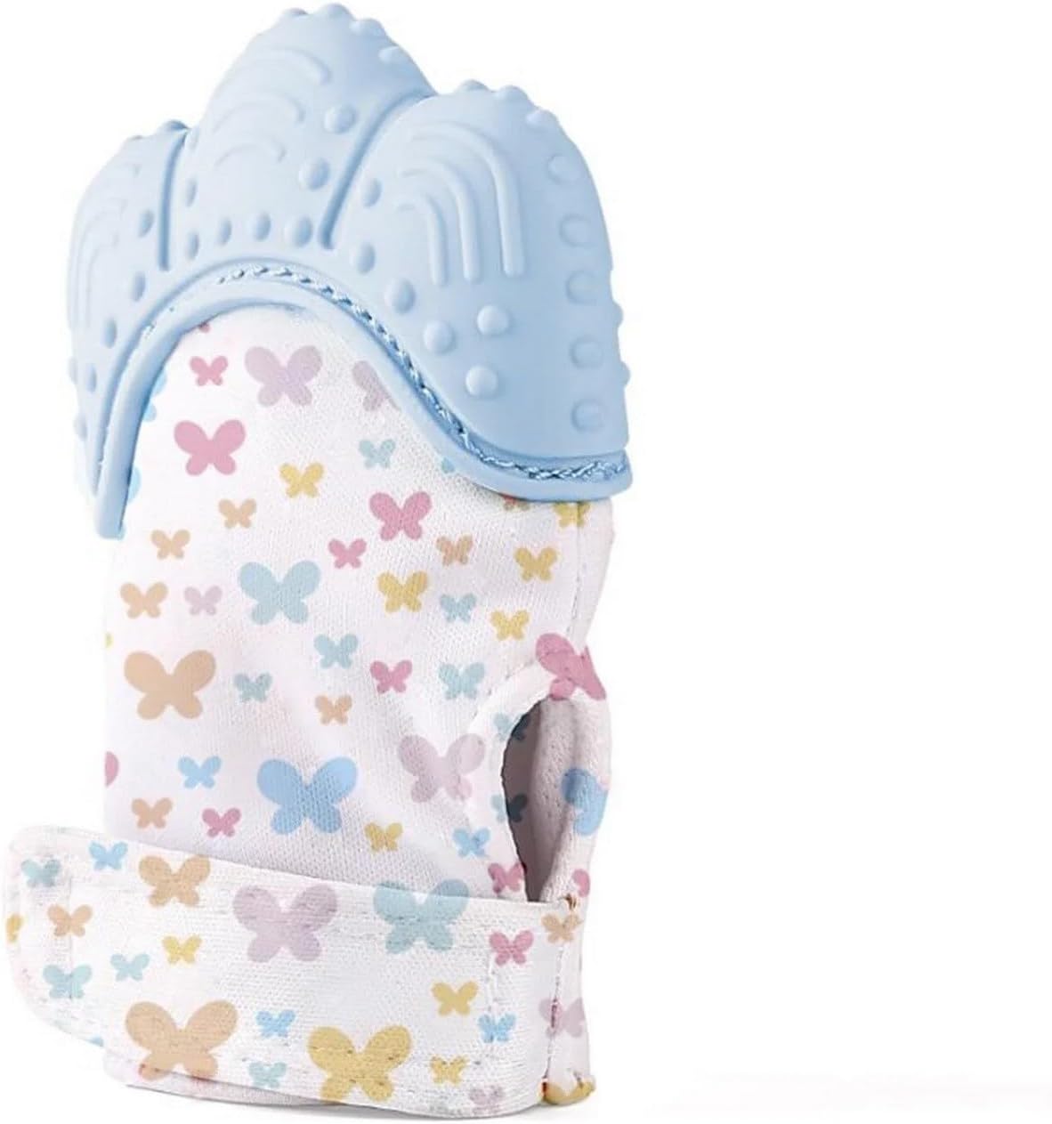 Teething Glove 3 Months+ - Innovative Solution for Baby's Teething Discomfort, Safe and Easy to Use, Fits Right & Left Hands, Machine Washable for Hygiene