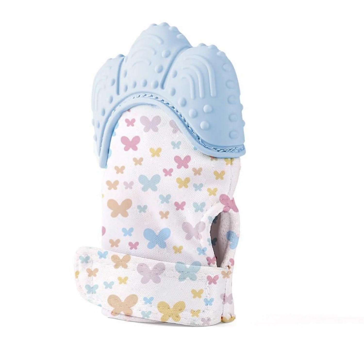 Teething Glove 3 Months+ - Innovative Solution for Baby's Teething Discomfort, Safe and Easy to Use, Fits Right & Left Hands, Machine Washable for Hygiene