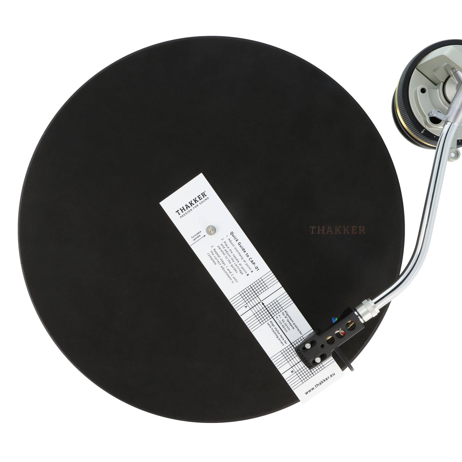 CAP-01 Goniometro Allineamento Testine Giradischi - Regolazione Con Metodo 2 Punti - Foto 9