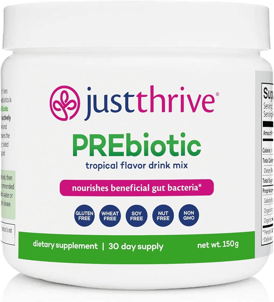 サプリメント Amazon.com: Just Thrive PREbiotic Powder - Digestive and Immune