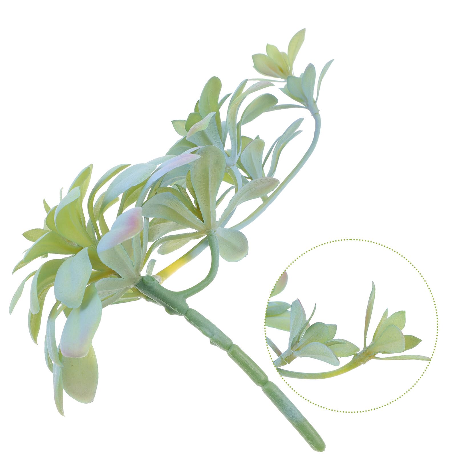 BESPORTBLE Plante Succulente Artificielle Simulation Végétale Suspendue Décor Intérieur Légère et Élégante pour Salon Mariage Maison