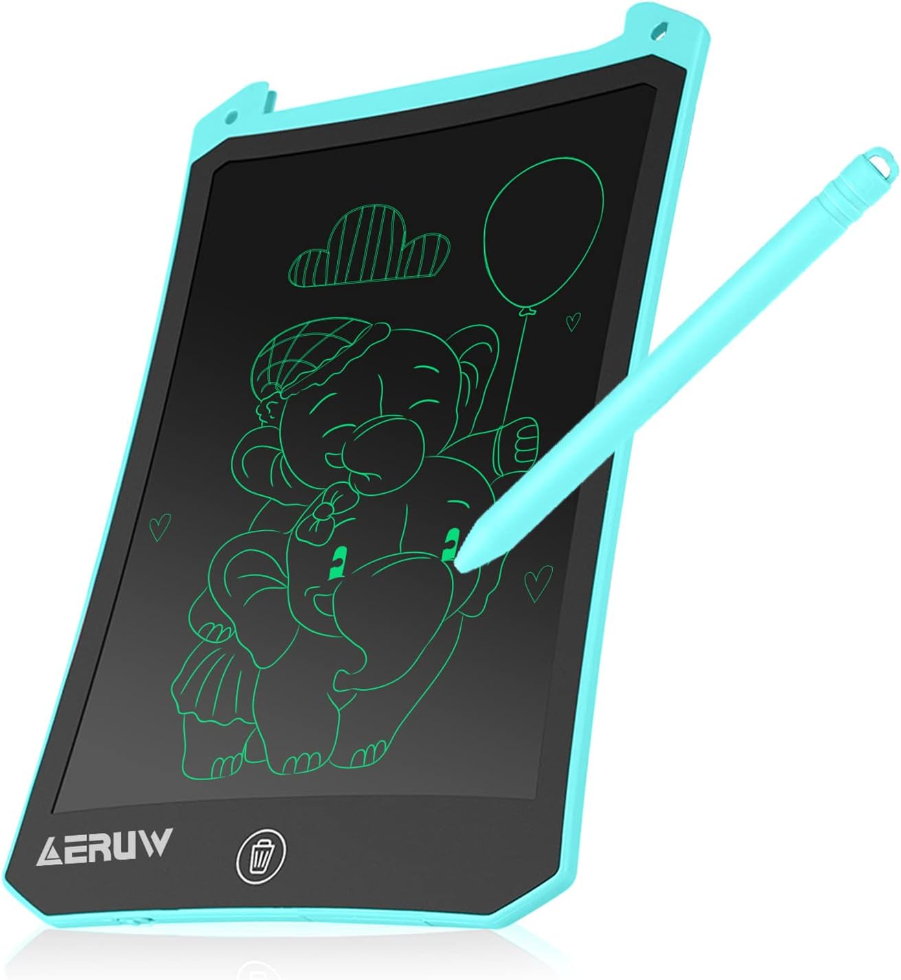 LCD Writing Tablet 8.5 Inch Electronic Writing Digital eWriter Handwriting Doodle Board Gift for Kids & Adults Home School Office Drawing Pad Gift -Blue