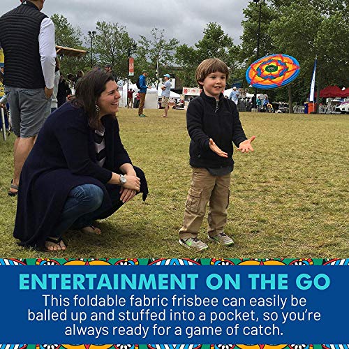 Pocket Disc Buena ONDA MayaFlya - Amazing Flexible Frisbee, Dog Toy, Best Gifts for Kids and Adults, Ultimate Sports Game, Super Fun Indoor Play and Outdoor Games - Thumbnail 5
