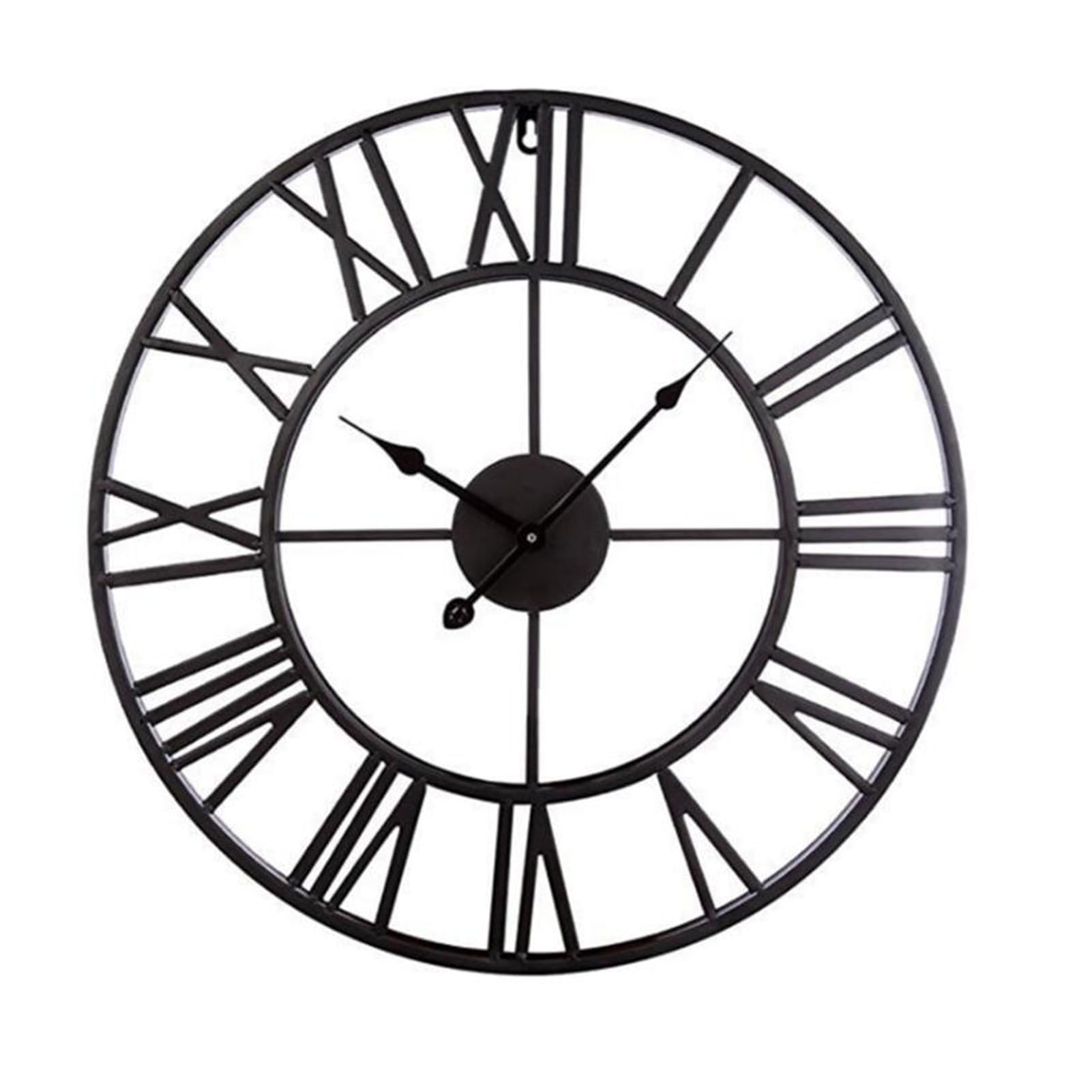 Horloge murale vintage 50cm idée cadeau décoration de maison