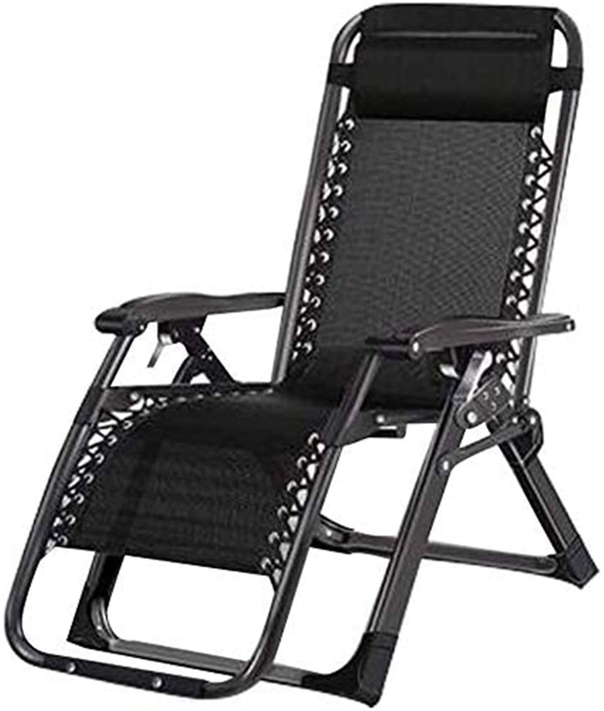 Chaise longue classique en pente robuste et durable pour extérieur