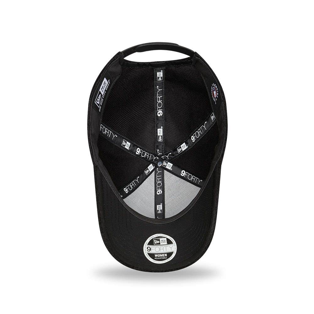 New Era Chicago Bulls Metallic Logo Black 9Forty Adjustable cap