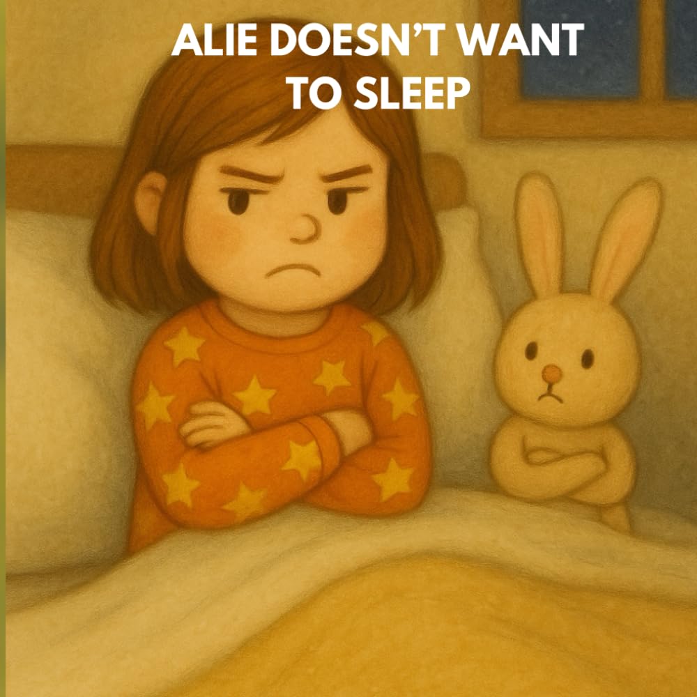 ALIE DOESN’T WANT TO SLEEP