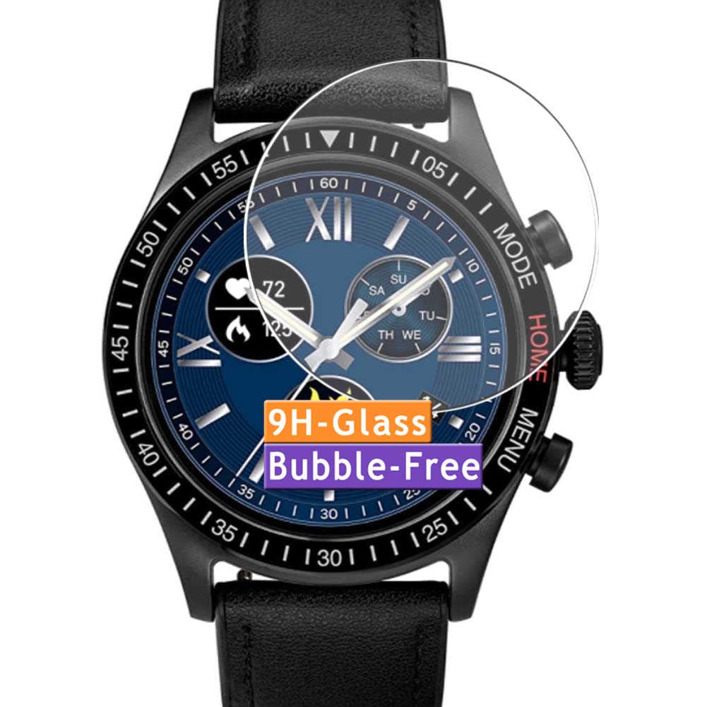 3-Pack Tempered Glass Screen Protector, compatible with iConnect by Timex Pro Smart Watch smartwatch 9H Protective Guard Film Protectors