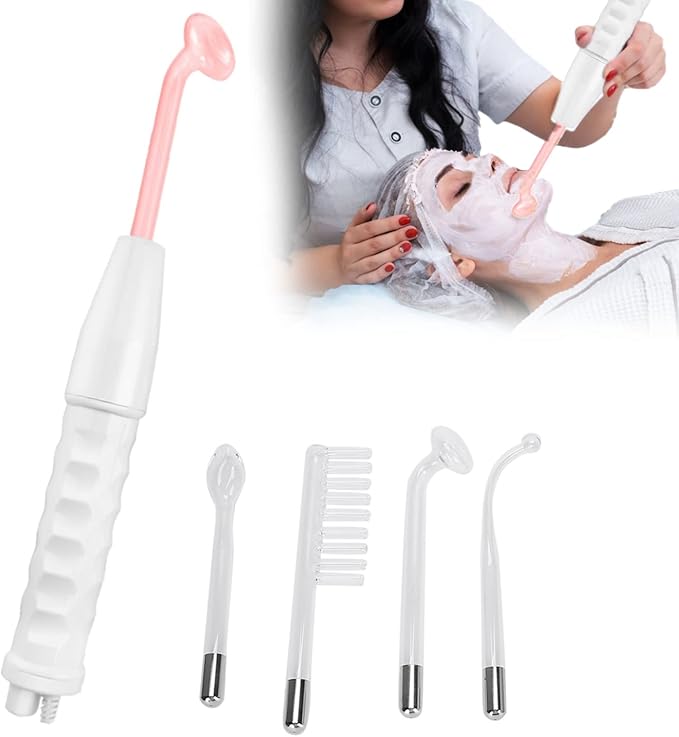 Machine de Beauté de Peau, 4 en 1 Multifonctions Électrodes à Haute
