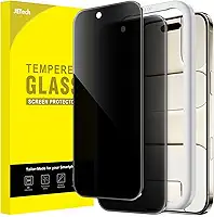 JETech Película de Vidro Temperado de Privacidade para iPhone 17 Air, Protetor de Tela Anti-Espião com Ferramenta de Instalação Rápida, Pacote com 2