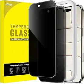 JETech Película de Vidro Temperado de Privacidade para iPhone 17 Air, Protetor de Tela Anti-Espião com Ferramenta de Instalação Rápida, Pacote com 2