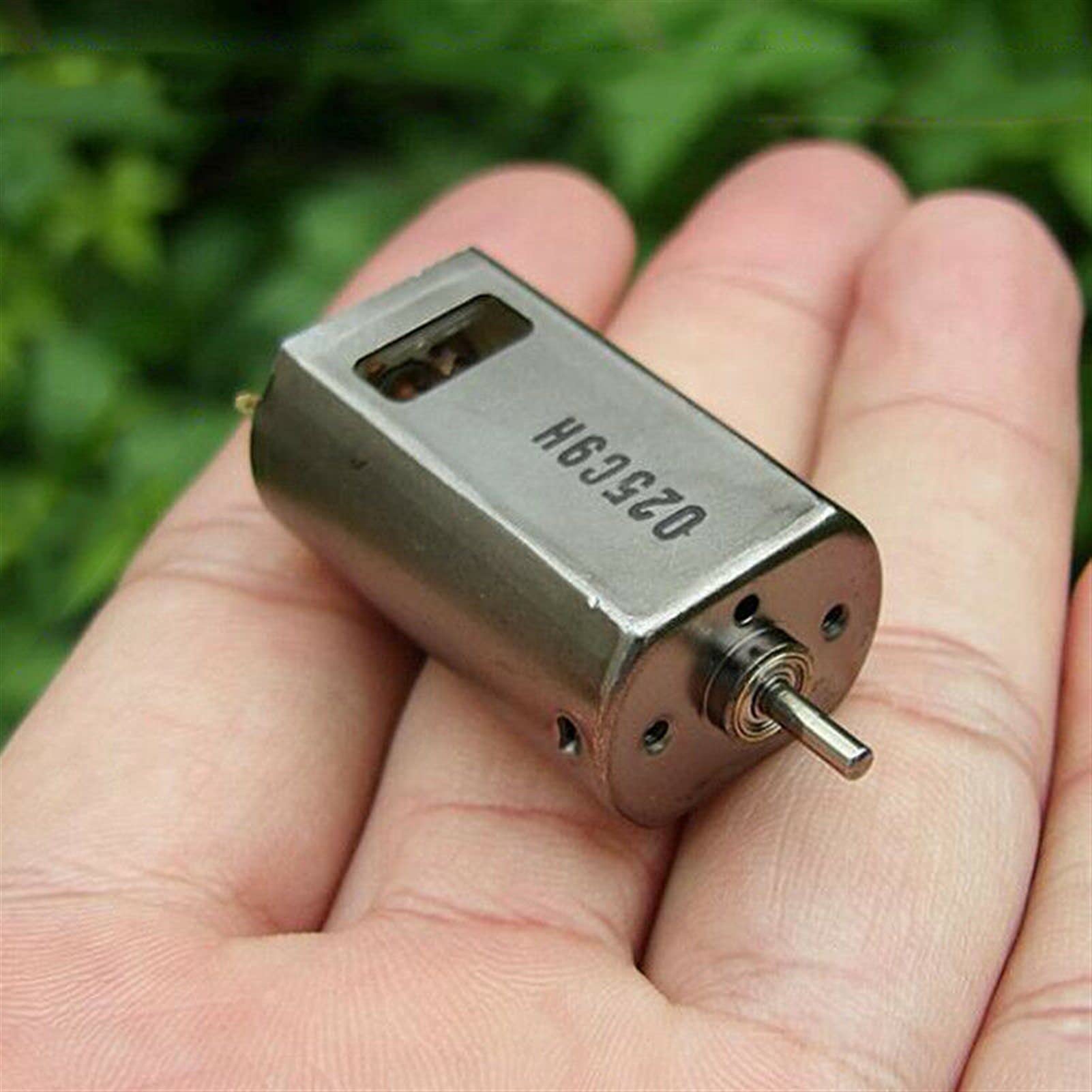 GRASAKY Model Geared Micro Motor for DIY RC Toy Car Boat Model, 6V 7.4V 9.6V 35000RPM, 180 Carbon Brush DC Motor, Front Ball Bearing, High Speed Engine Rotating Torque