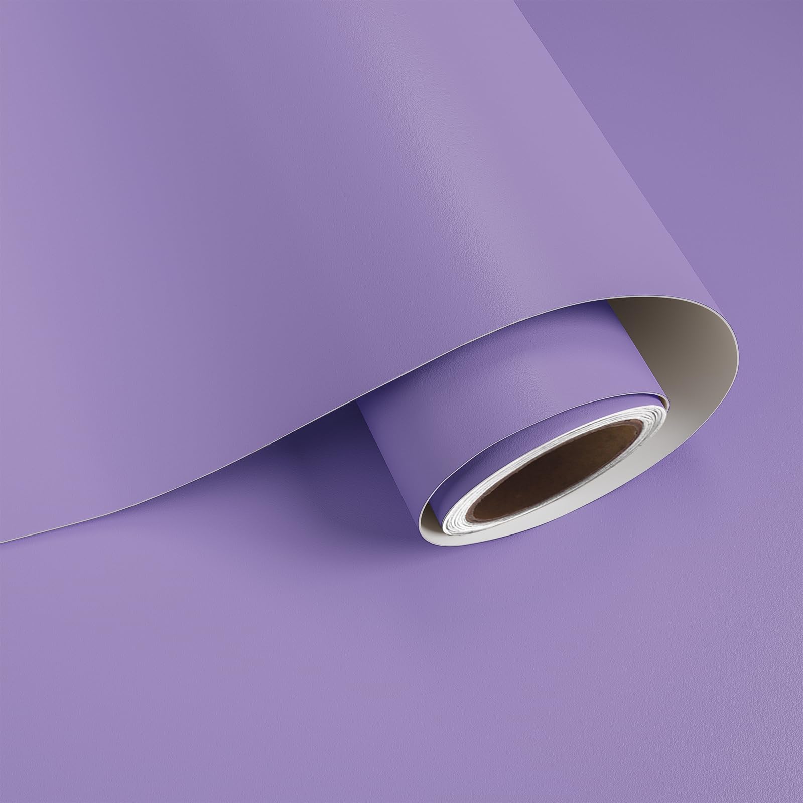 VaryPaper Self Adhesive Purple Wallpaper 40cmx200cm Lavender Purple Contact Paper Sticky Back Plastic Girls Wallpaper for Bedroom Living Room Cupboards Worktop Vinyl Covering Furniture Wrap — image 1