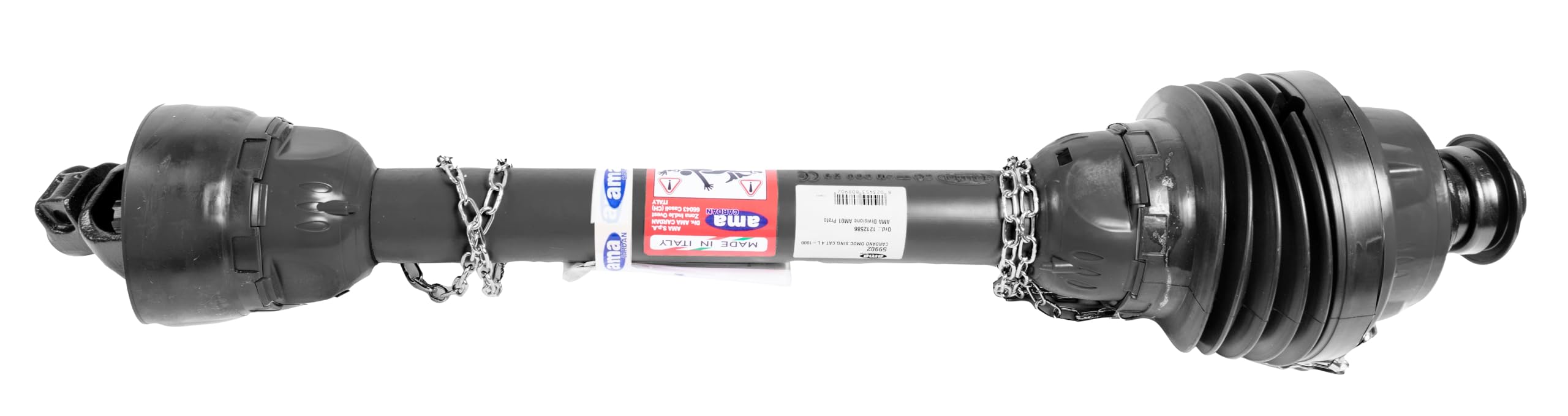 Ama Cardano homocinético individual 4 x 1000 Quality Line - Eje cardán para  tractor con junta homocinética, categoría 4, longitud 1 m, potencia máxima  ...