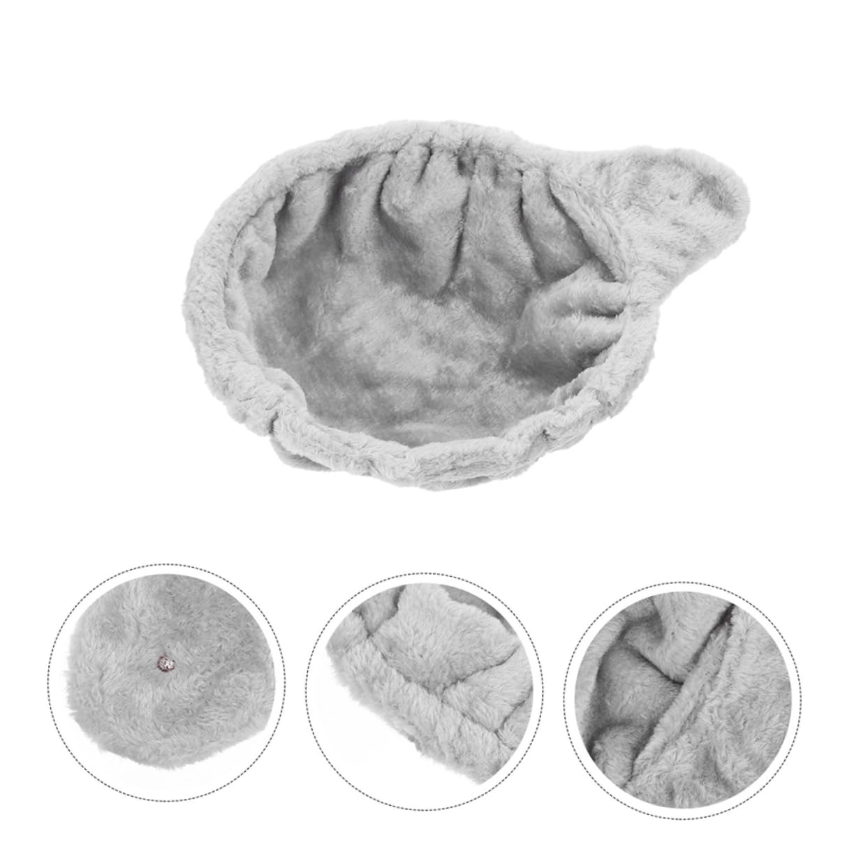 Yardwe Lettiera Per Gatti Sostituzione Dell'amaca Dell'albero Del Gatto Cestino Per Accessori Per Tiragraffi Per Gatti Parti Di Ricambio Per Tiragraffi Light Grey Flanella