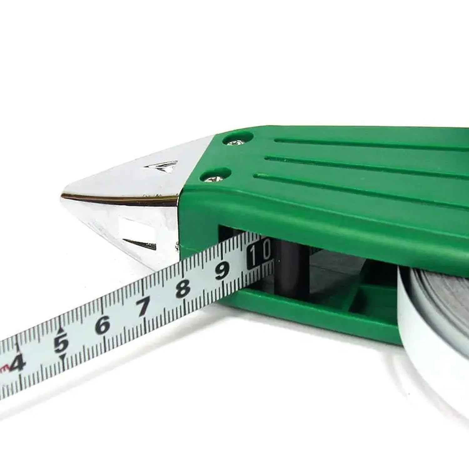 Cinta métrica de 30/50m, Cinta métrica de Acero de Carrete Abierto Grueso con Cintas métricas de Estante, Cinta métrica portátil