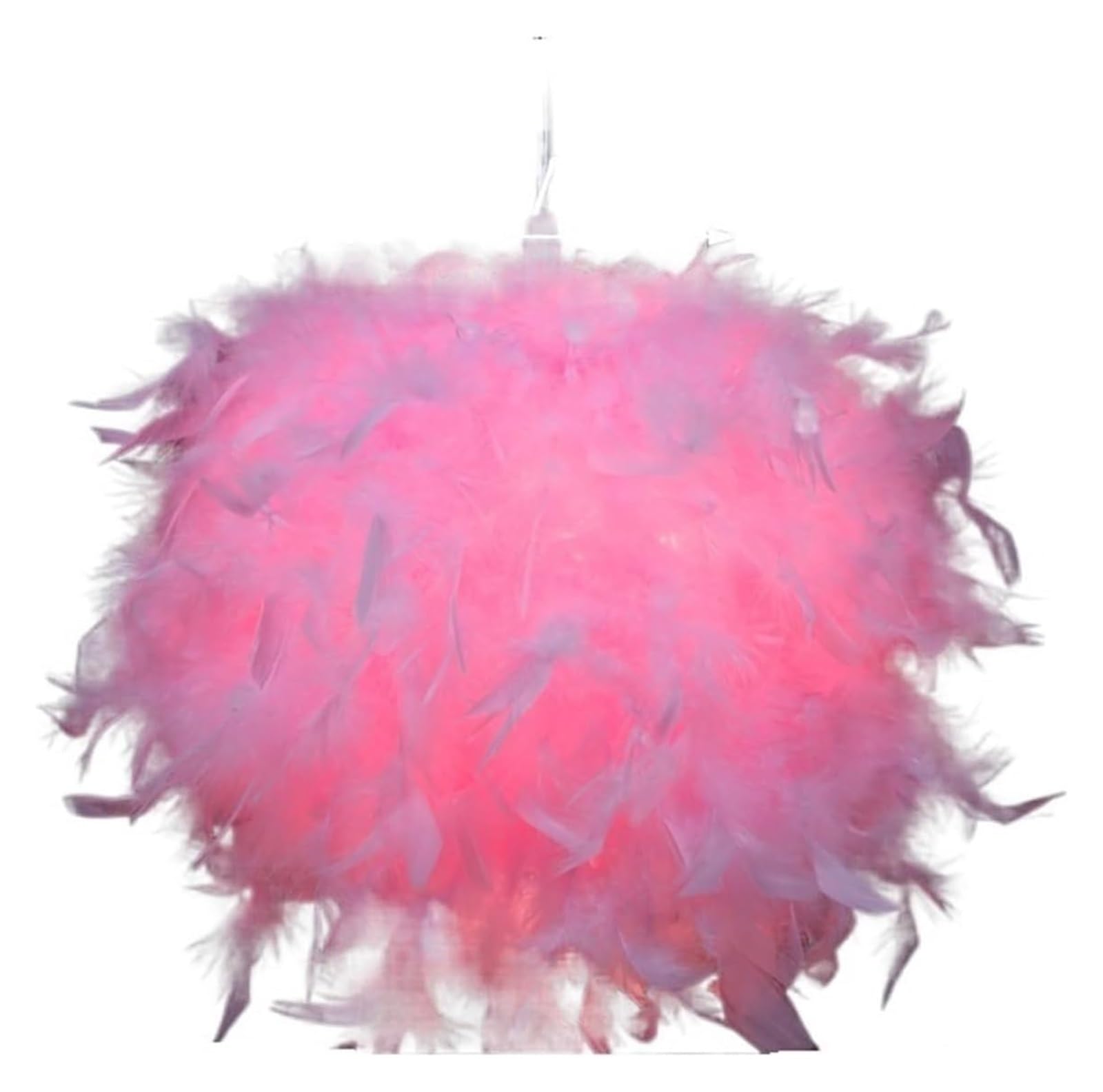 Iulgfsc Pink 20Cm Lampshade， Ceiling Lampshades For Lights Light Fittings Ceilings Living Room(Pink 20Cm)