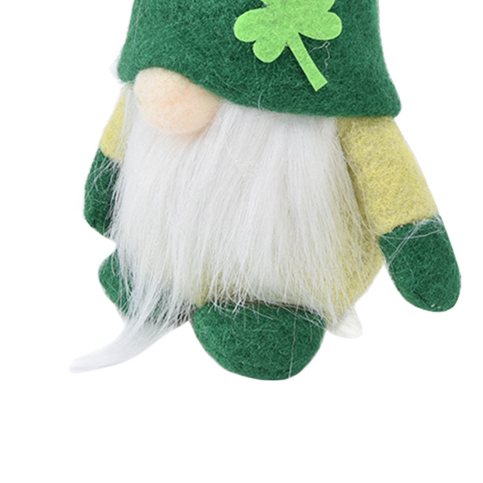 2 stuks St. Patrick's Day kabouter, Patricks Day pluche pop met