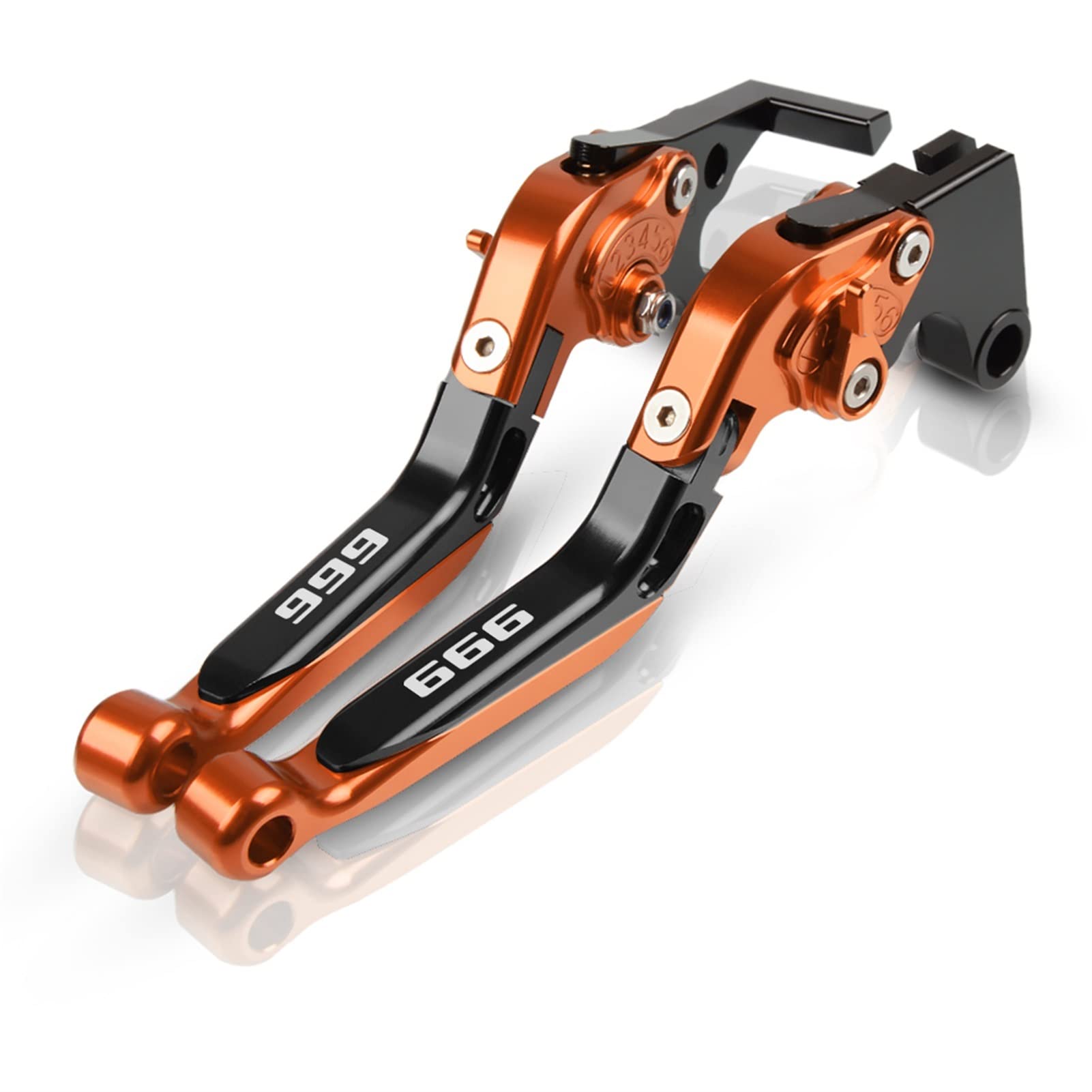 Chen Dong Moto 2 Motorcycle Clutch Brake Lever For D 999Sr 003-006 Motorcycle Brakes Levers Aliuminum Adjustable Brake Clutch Lever Handbar(2)