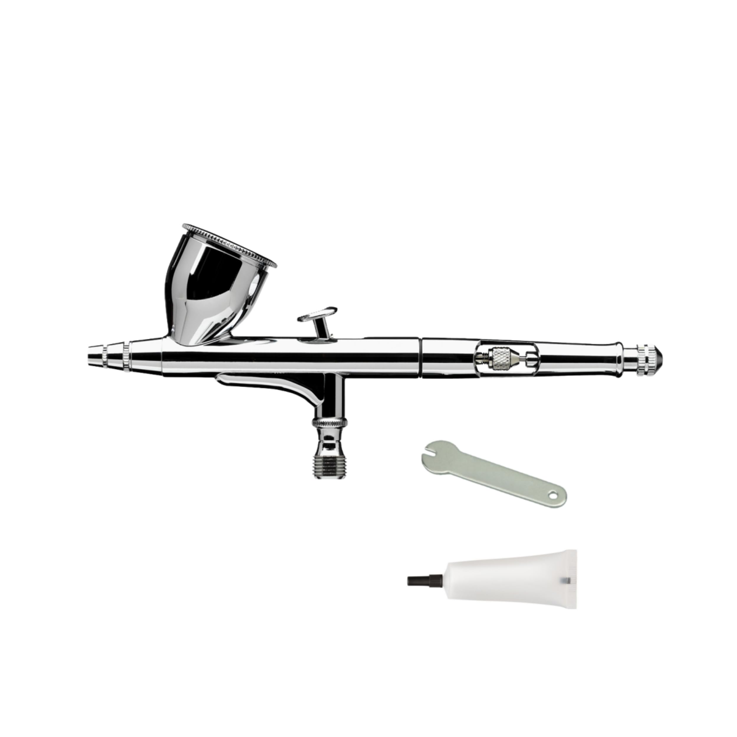 YuByKsa High Performance HP-C-Plus Gravity Feed 0.3 mm Dual Action Airbrush, 0.24 oz (7 ml) Aerografo Profesional