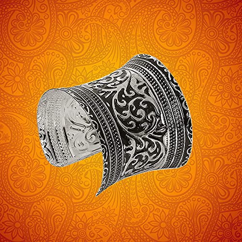 YouBella Jewellery for Women Oxidised Cuff Bracelet Bangle for Women and Girls - Image 5