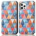 Grandoin Funda para iPhone 12 Pro MAX, Carcasa con Tapa Funda Protectora...