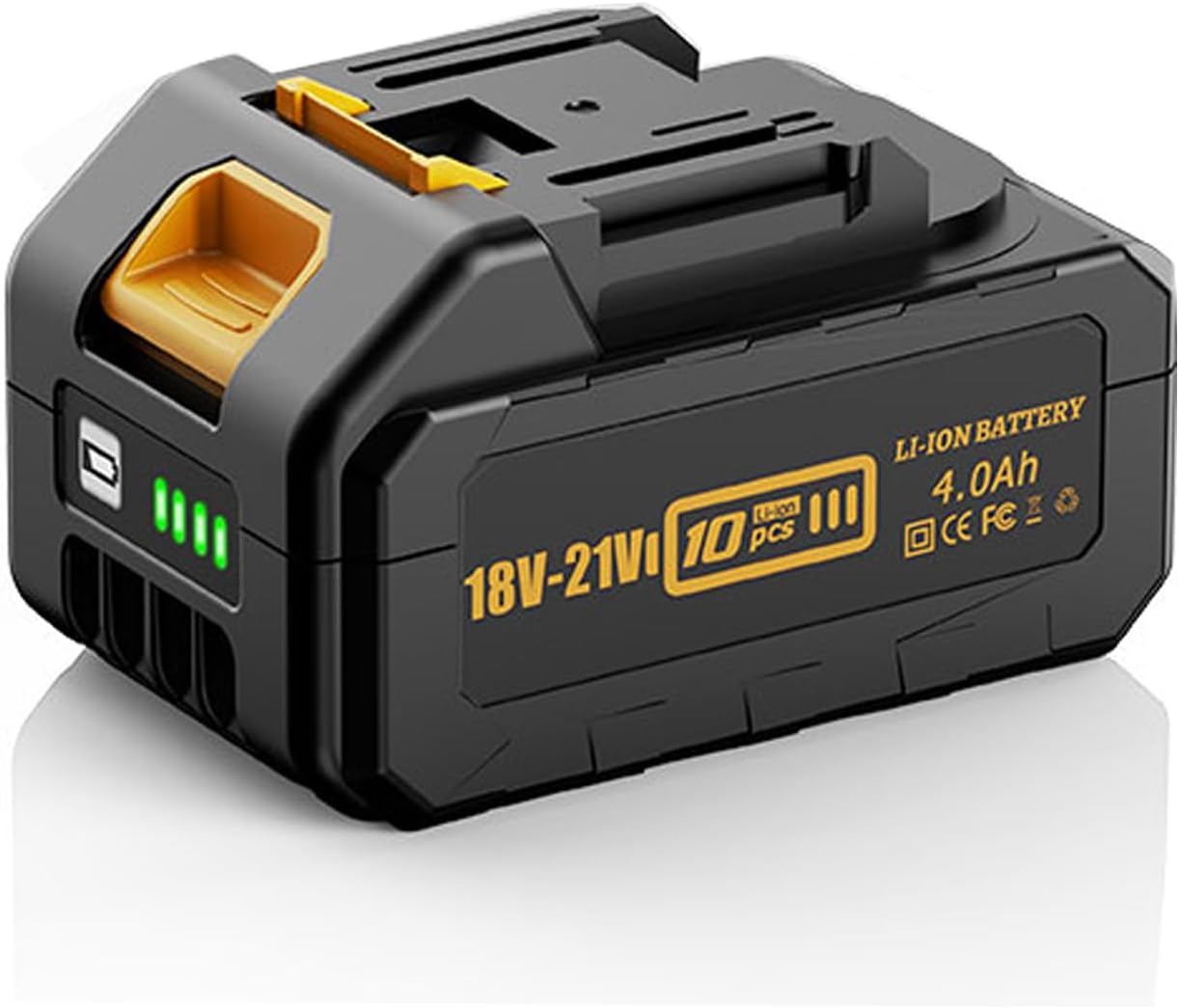 qimedo 4000mah Battery for V1/V2 Battery Cordless Vacuum,Replacement Battery Cordless Vacuum Cleaner