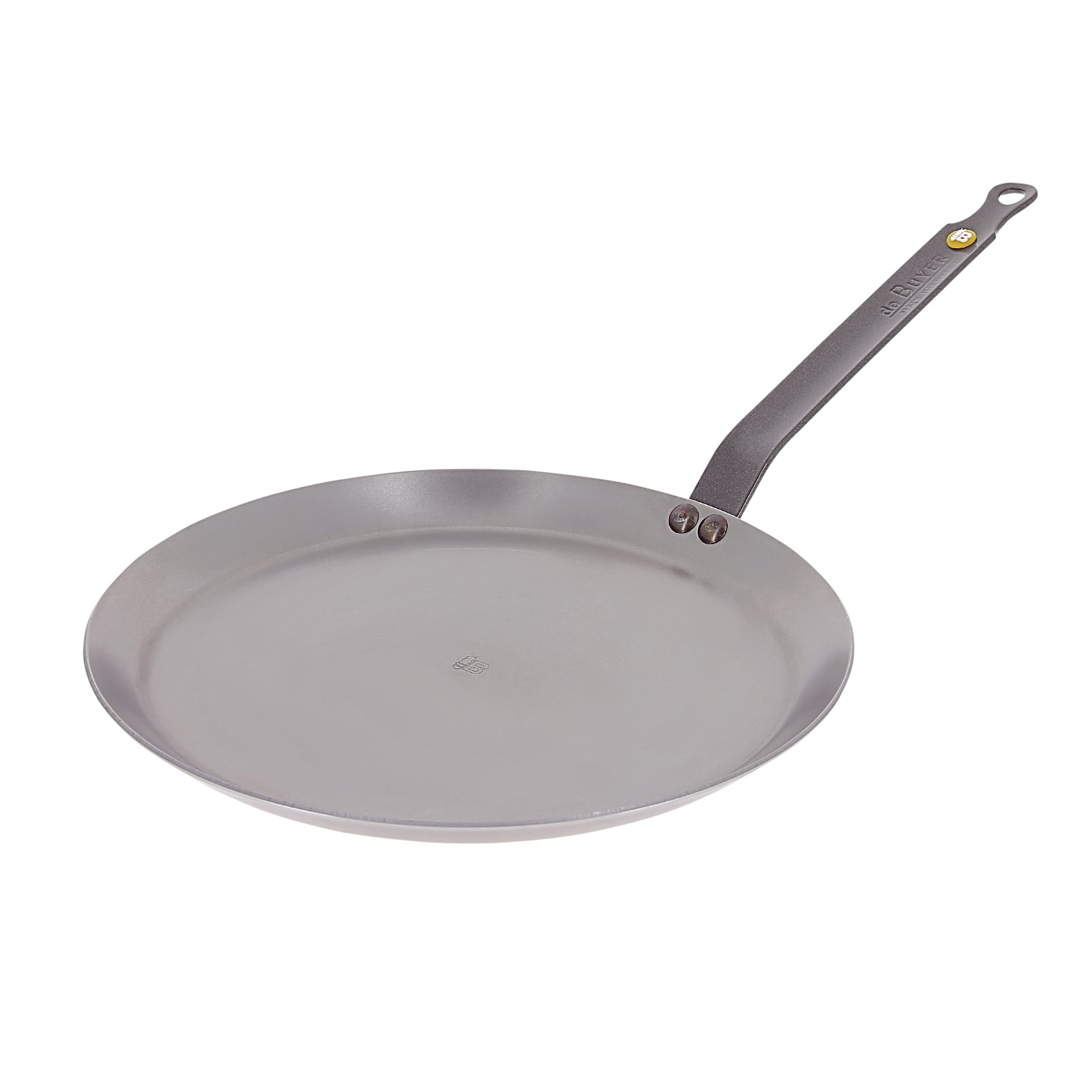 de Buyer - Mineral B Carbon Steel Crepe & Tortilla Pan - Naturally Nonstick - Oven-Safe - Induction-
