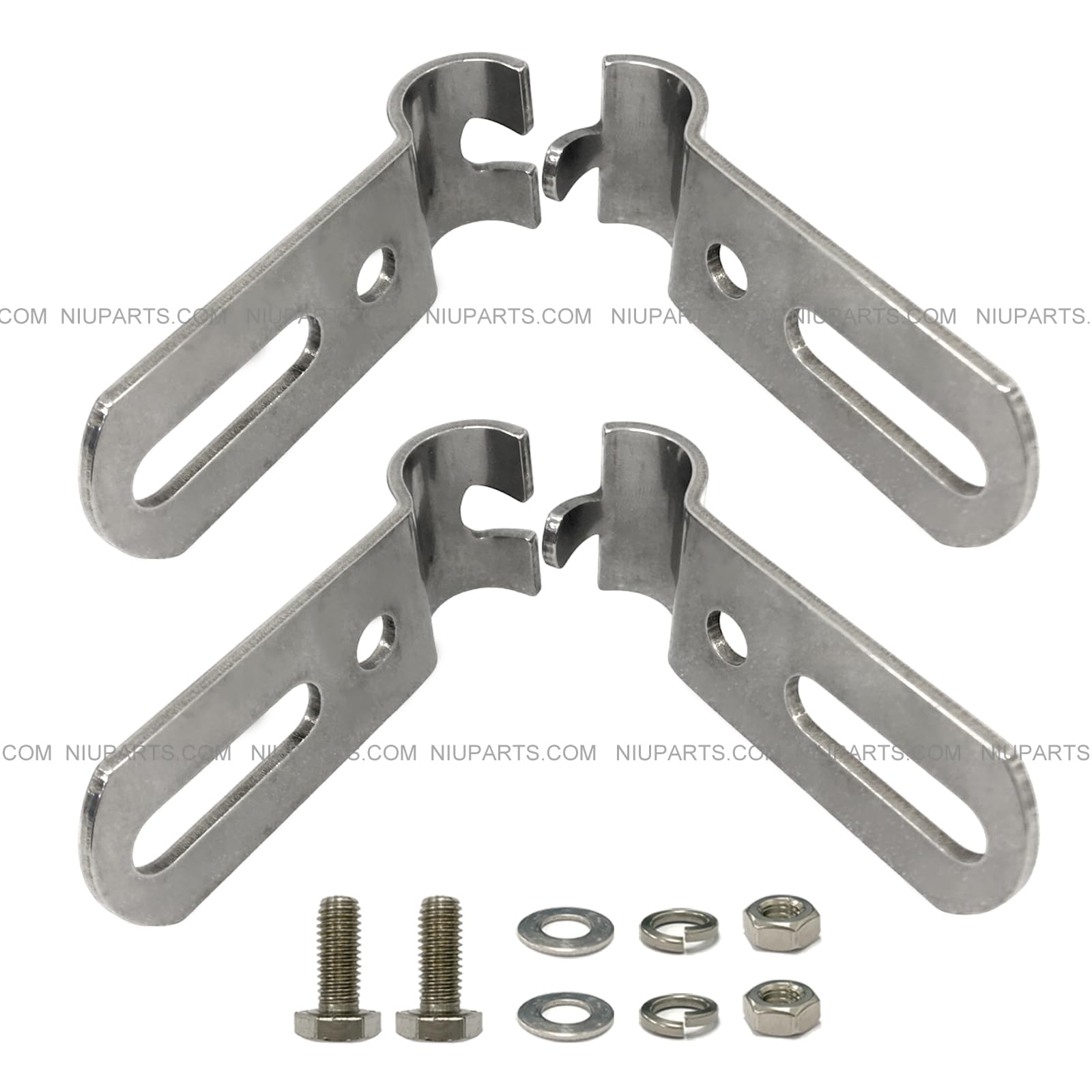 Ford West Coast 3-Leg Mirror Mounting Hardware Kit - Replacement Brackets & Bolts