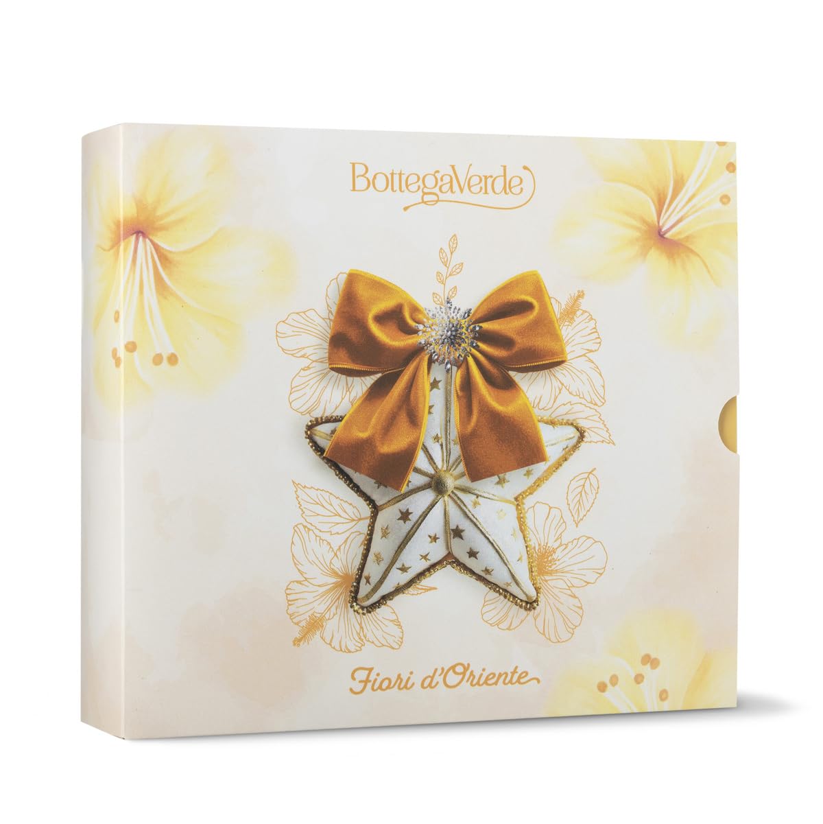 Bottega Verde - Cofanetto Regalo Fiori d’Oriente, Bagnodoccia 100 ml, Crema Corpo 100 ml e Eau de Toilette 10 ml, Fragranza Ylang Ylang e Rosa Damascena, Idea Regalo