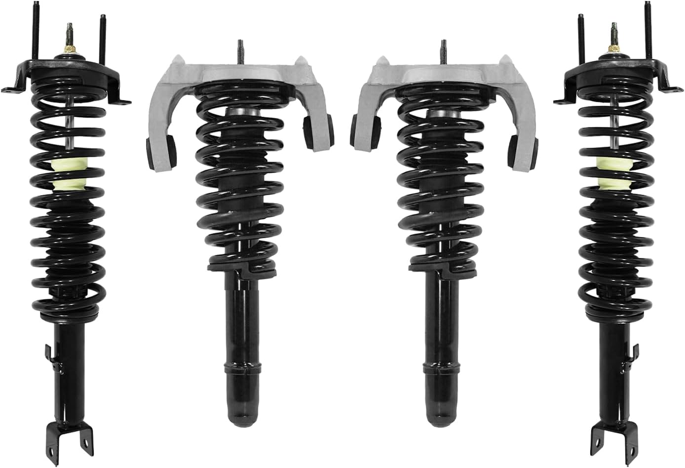 Unity 4-11651-15380-001 Front and Rear 4 Wheel Complete Strut Assembly Kit
