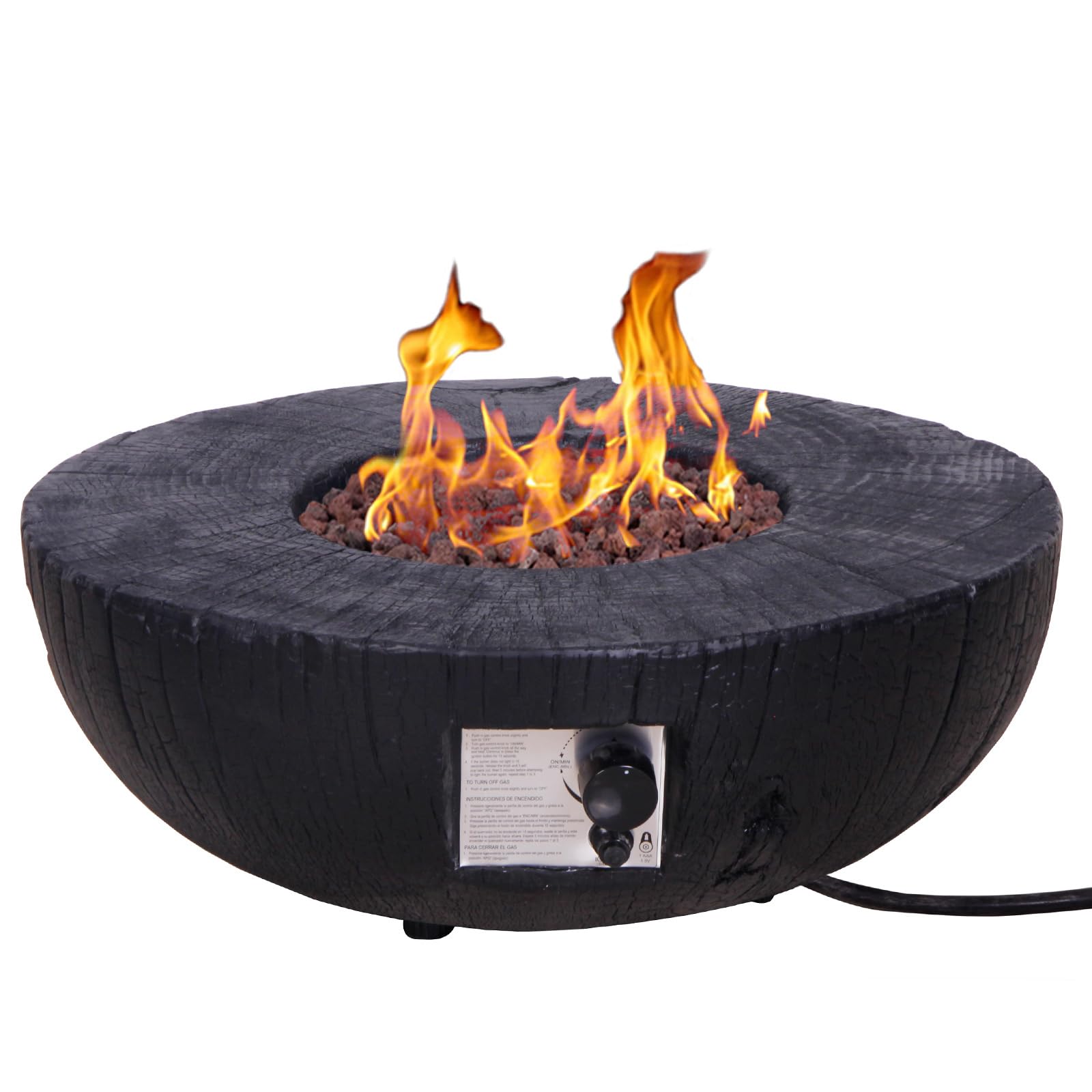 Round Propane Fire Bowl
