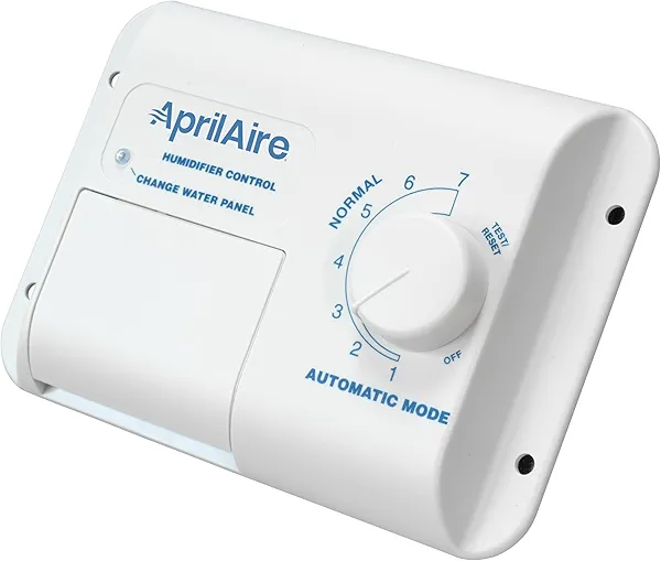 AprilAire 56 Automatic Whole-House Humidifier Control Humidistat with Outdoor Temperature Sensor for AprilAire Whole-House Humidifiers, Low Voltage 24VAC