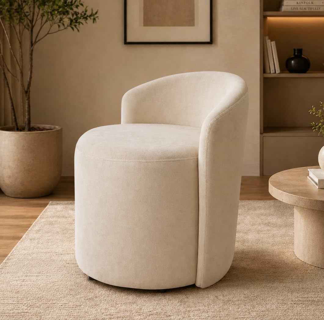 Jaico Wood Seating mudda Puffy Stool Chair for Living Room, Dressing Table, Office, Home Decor, Ottoman pouffes, Sofa Type, and Large .Ottoman and Chair Combined into one-image-3