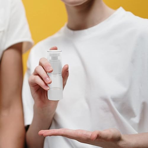 Miniatura 7 de EXCEART Botellas de bomba sin aire Botellas de spray de plástico portátiles Estos contenedores compactos son principalmente adecuados para llenar