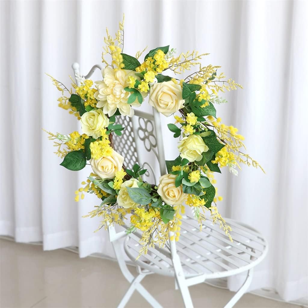 Spring Garland Hanging Decoration Wedding Patio Wreath Simulation Home Floral