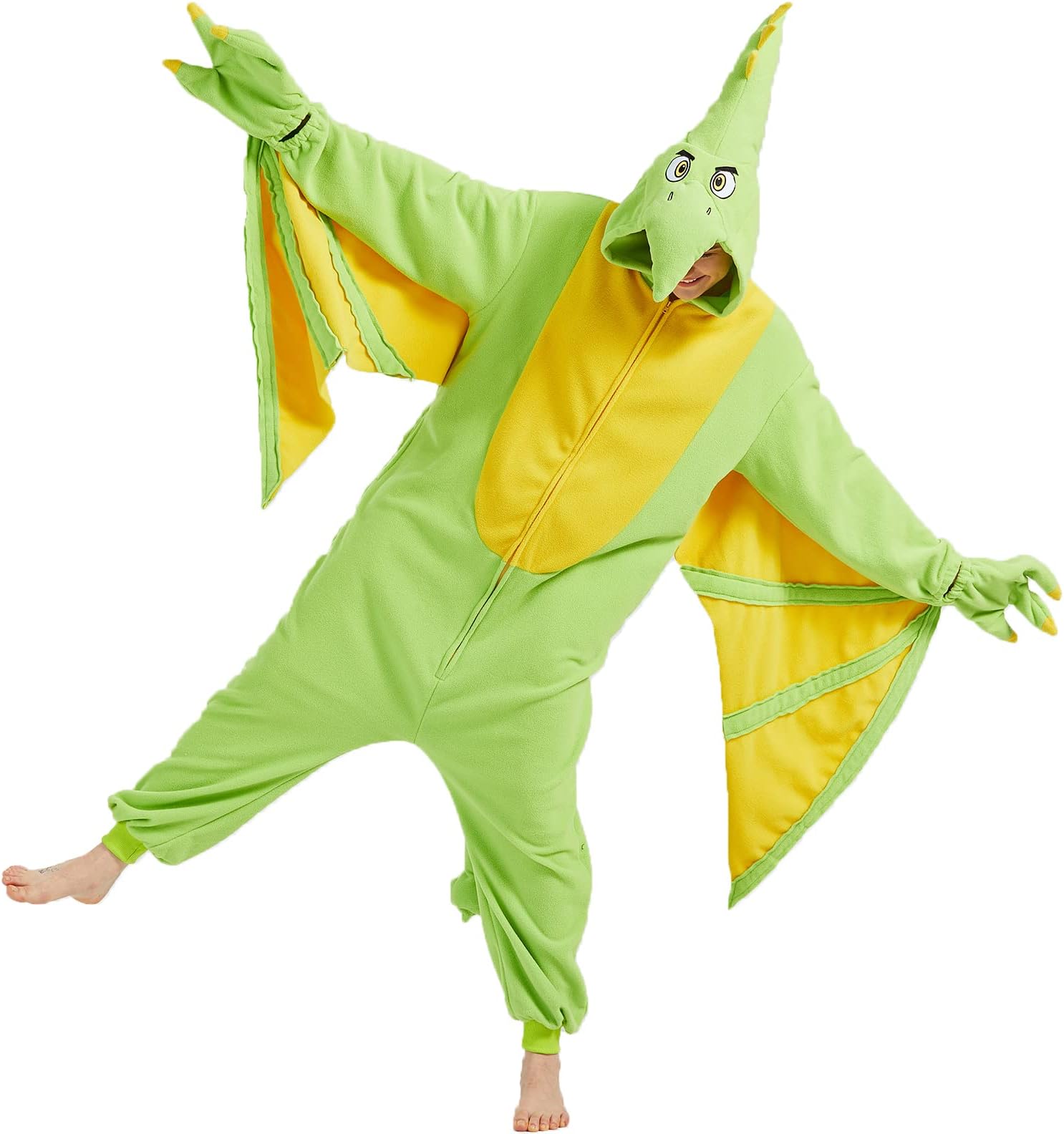 Adult Pterosaur Dinosaur Onesie Pajamas - Christmas & Halloween Cosplay